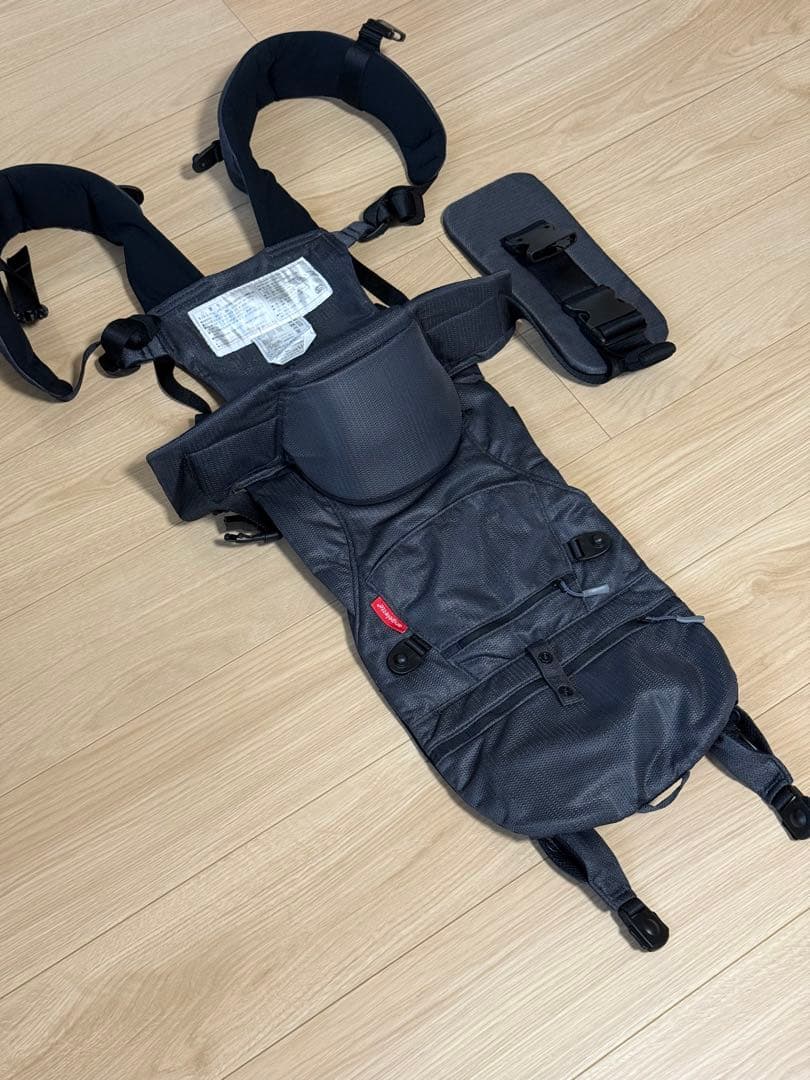 angelette アンジェレッテ ON 抱っこ紐 ヒップシート　ブラック