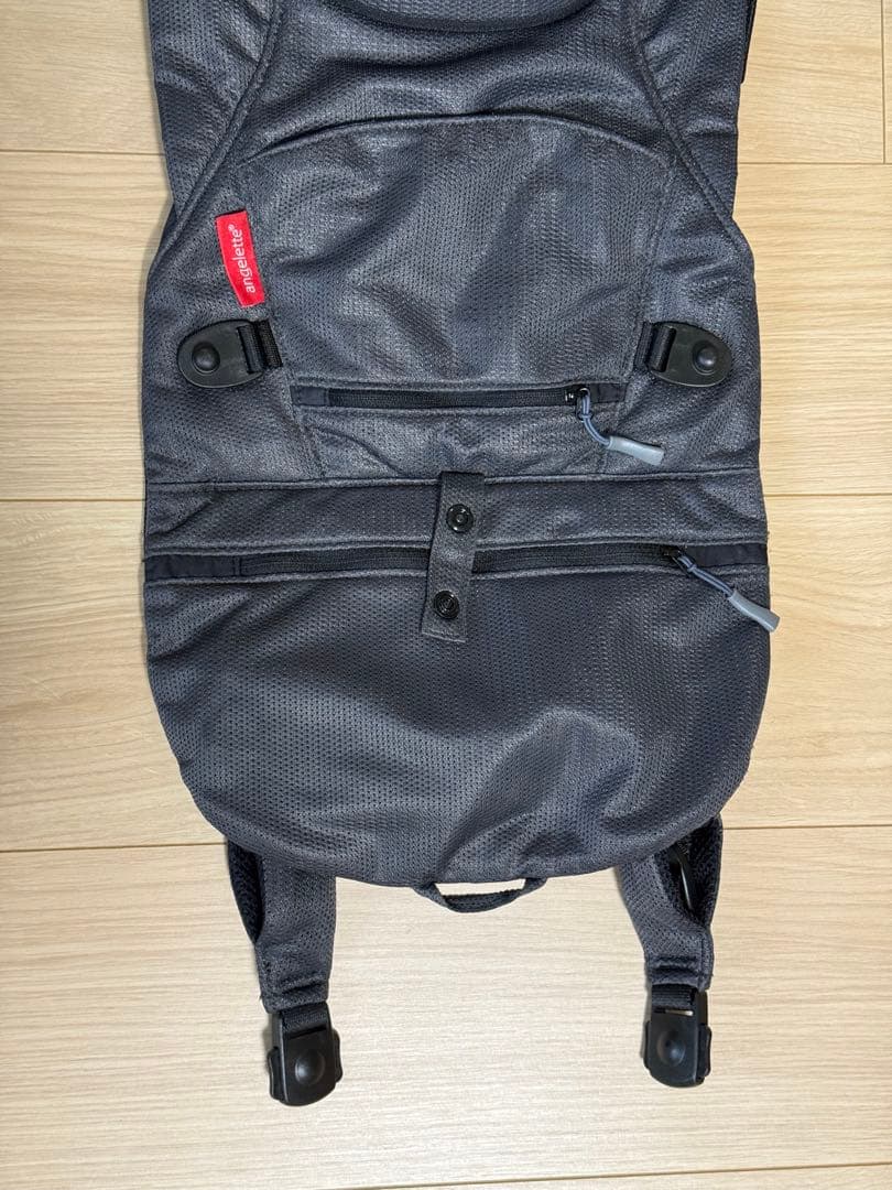 angelette アンジェレッテ ON 抱っこ紐 ヒップシート　ブラック