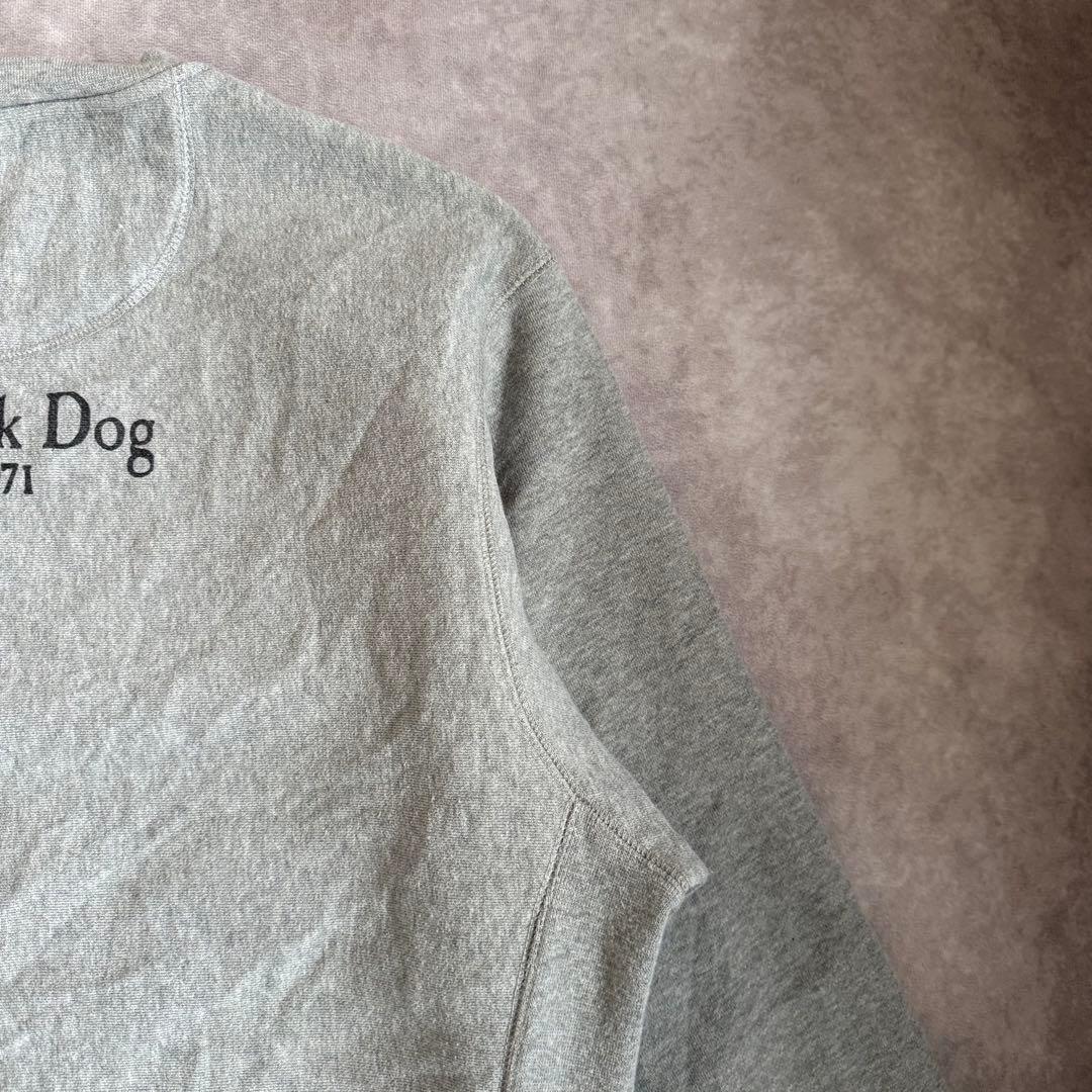 ザブラックドッグ リバースウィーブ スウェット XL グレー