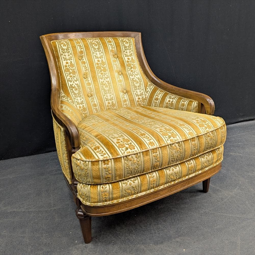 ドレクセルヘリテイジ　アップホルスタリー　1人掛けソファ　1P　シングル　B