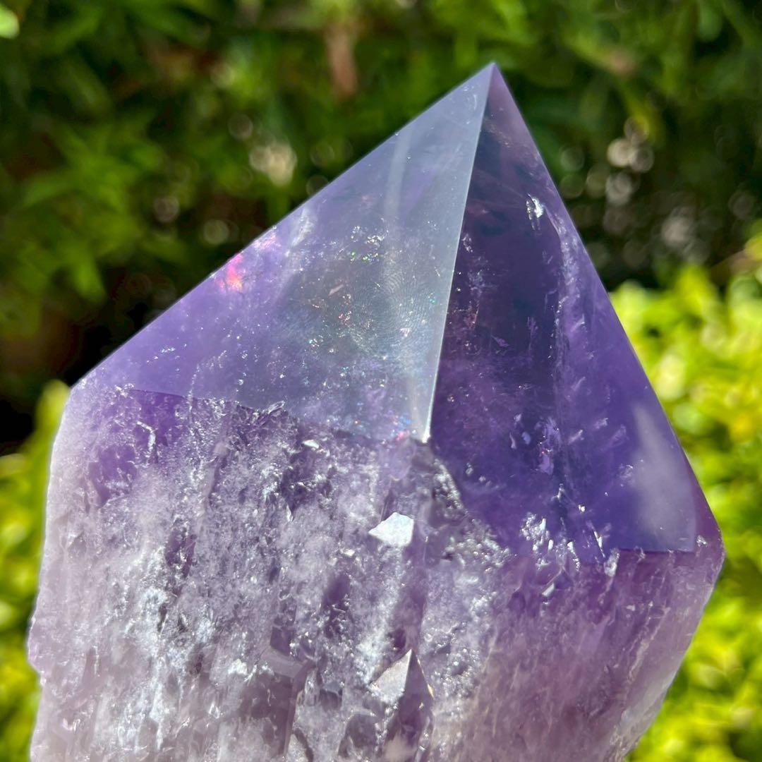 ✮超激レア✮極上の逸品✮ボリビア産 アメジスト アメトリン 六角柱 天然石 原石