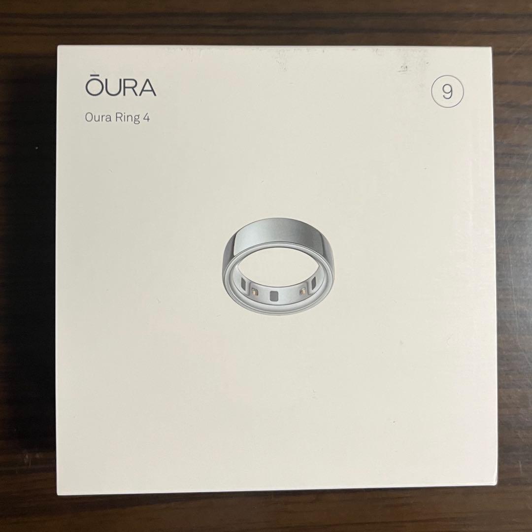 Oura Ring 4 シルバー サイズ9