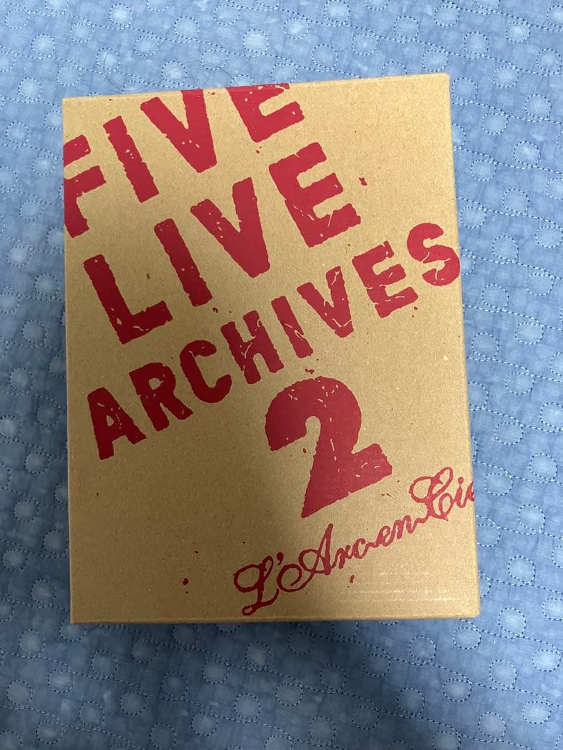 FIVE LIVE ARCHIVES 2 DVD ラルク　DVD