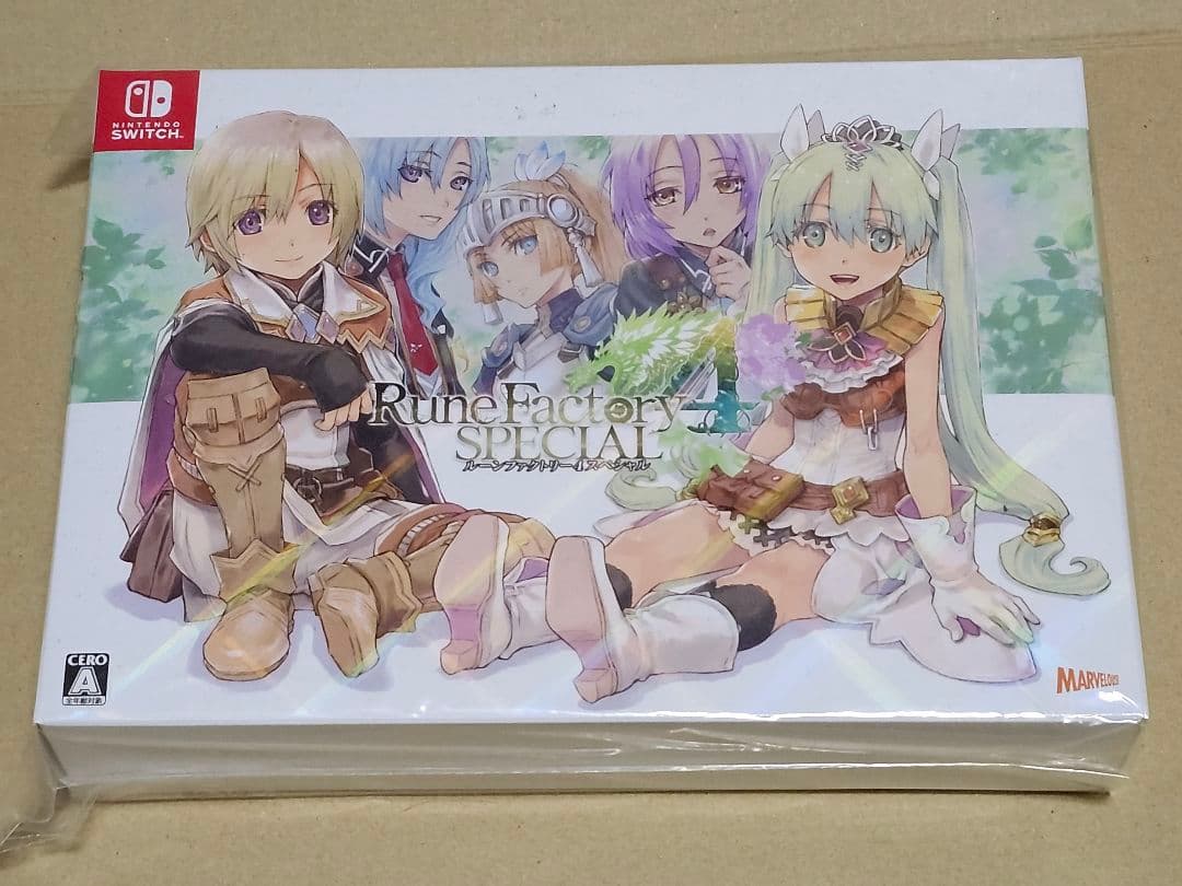 新品未開封 switch ルーンファクトリー4スペシャル メモリアルボックス