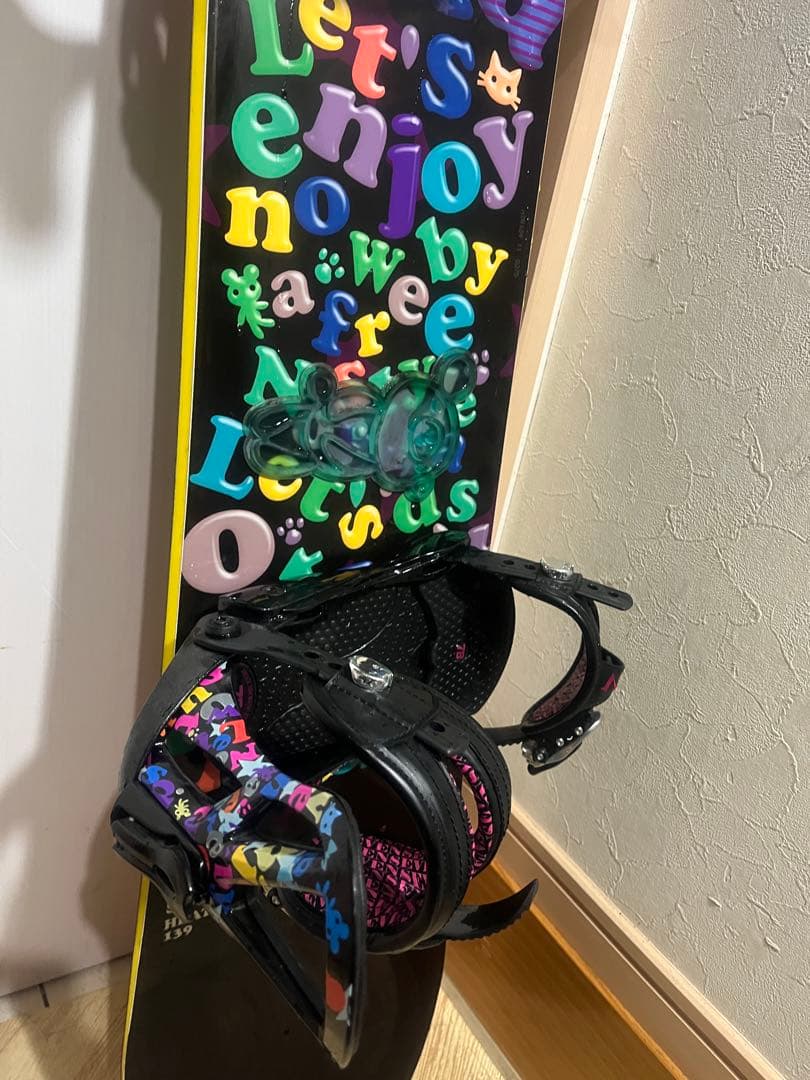 初中級オールラウンドグラトリボード！サブリナ　139cm 7binセット