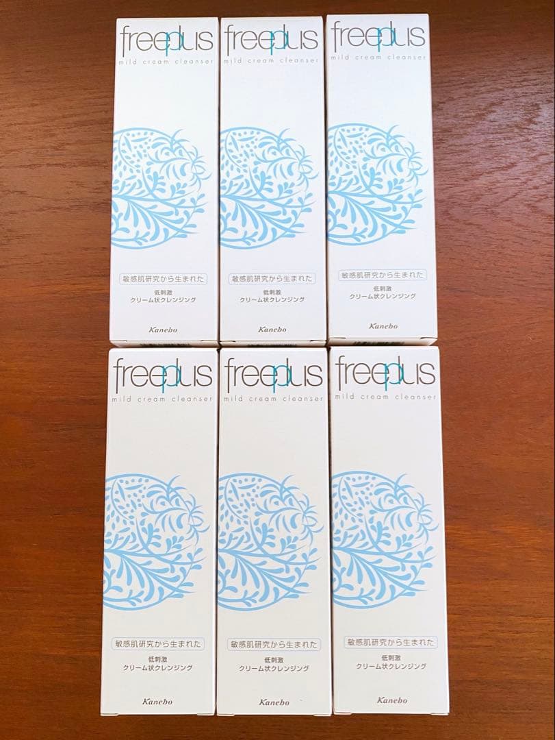 freeplus マイルドクリームクレンザー (メイク落し) 6本セットおまけ付
