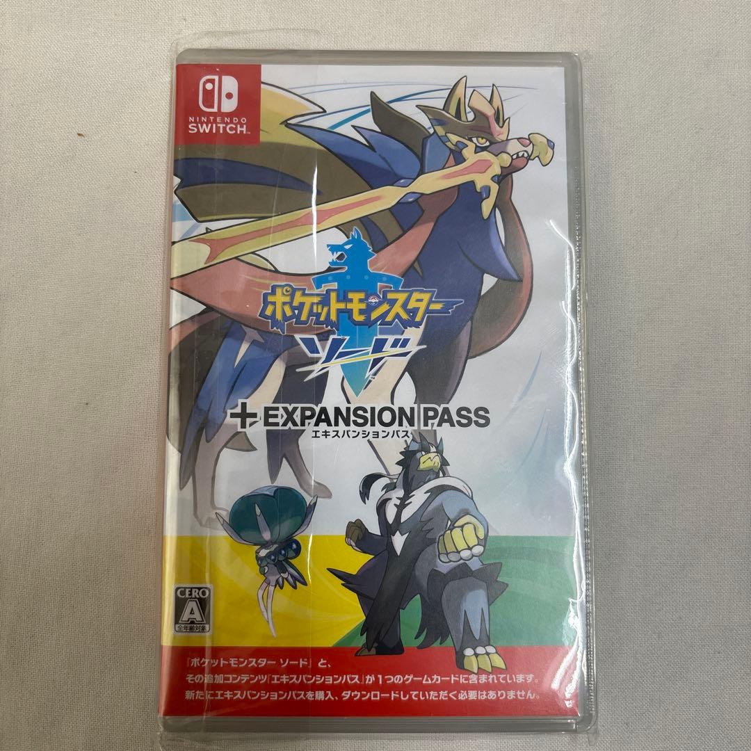 あかあか　ポケットモンスター ソード+エキスパンションパス