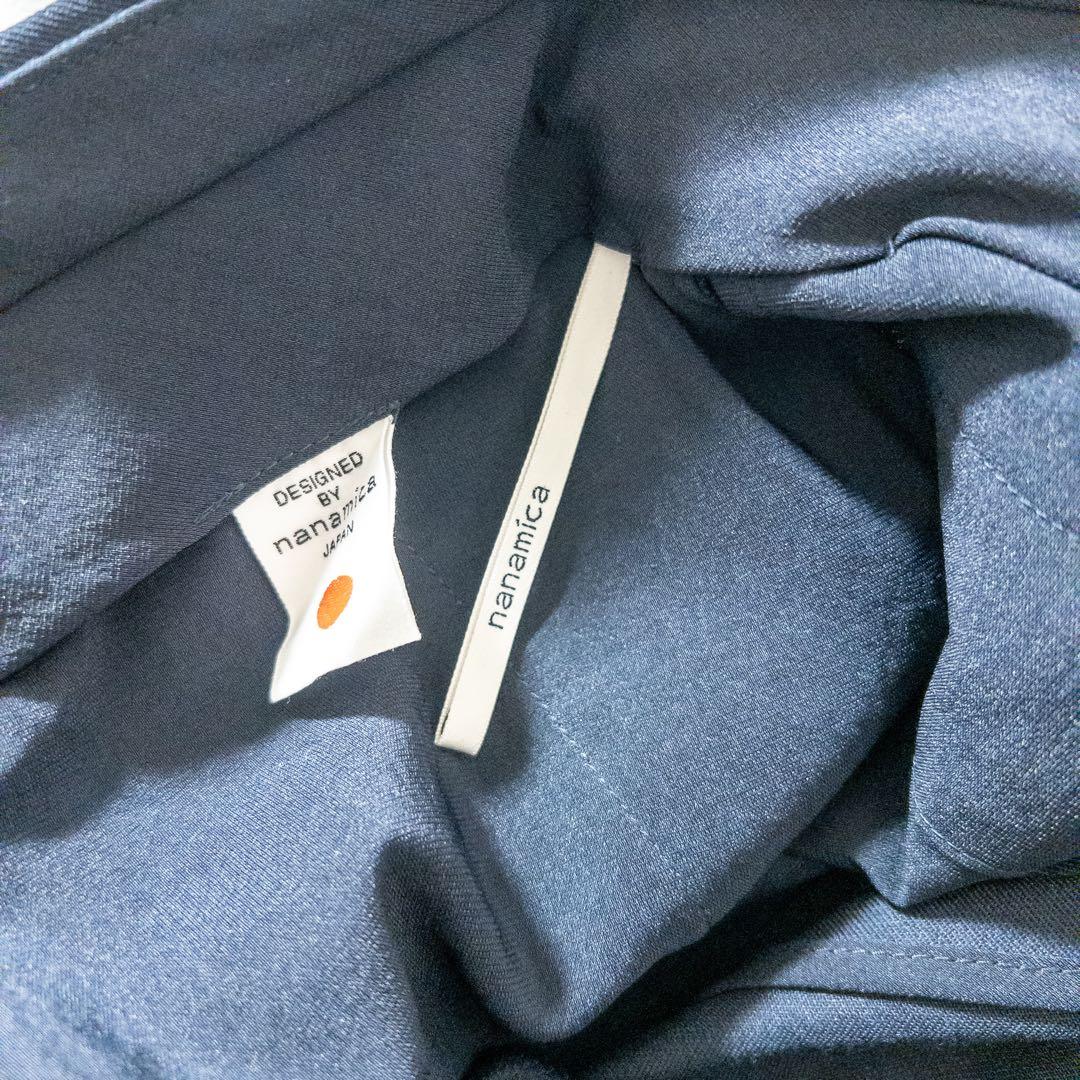 【新品タグ付】nanamica ナナミカ ウール混スラックス 32 日本製