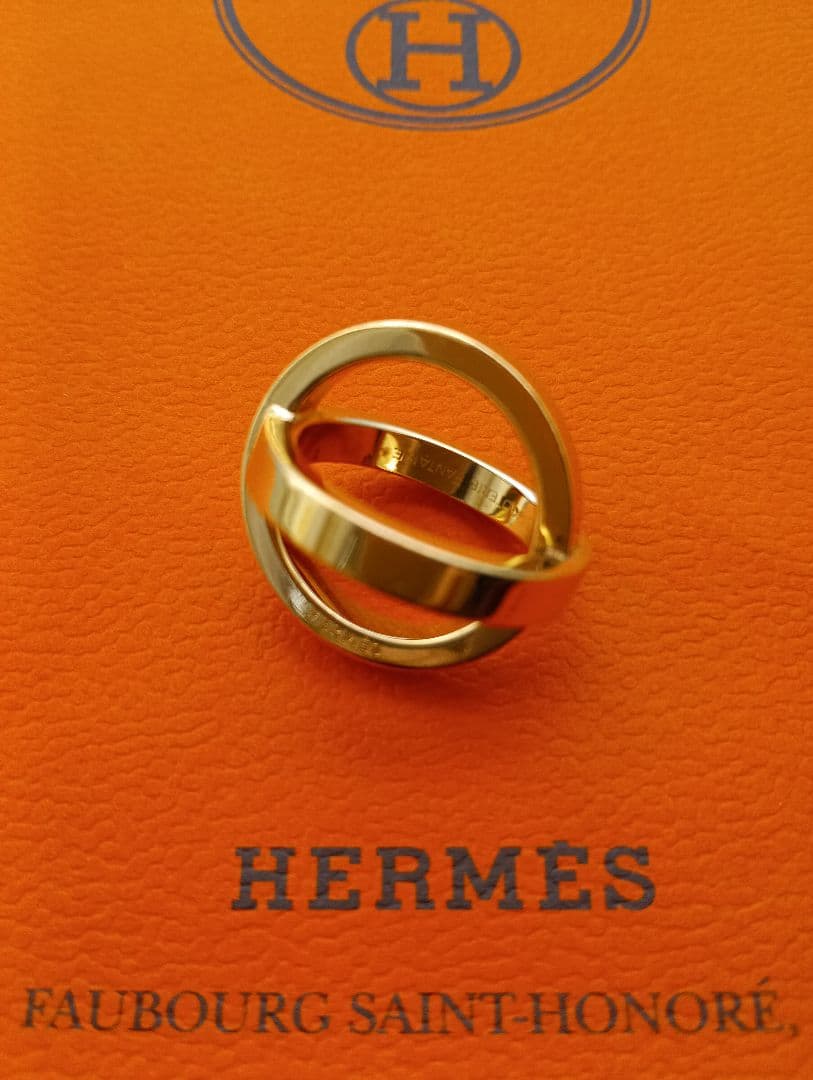 HERMESエルメス　スカーフリング　チャーム