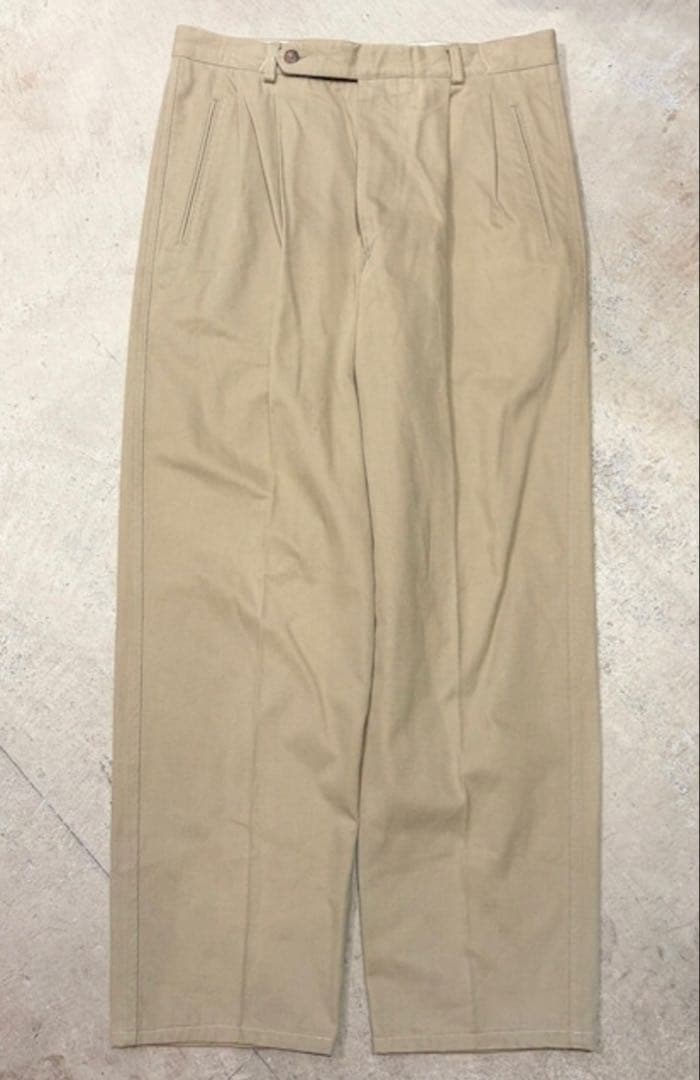 vintage GIORGIO ARMANI ピケスラックス old model