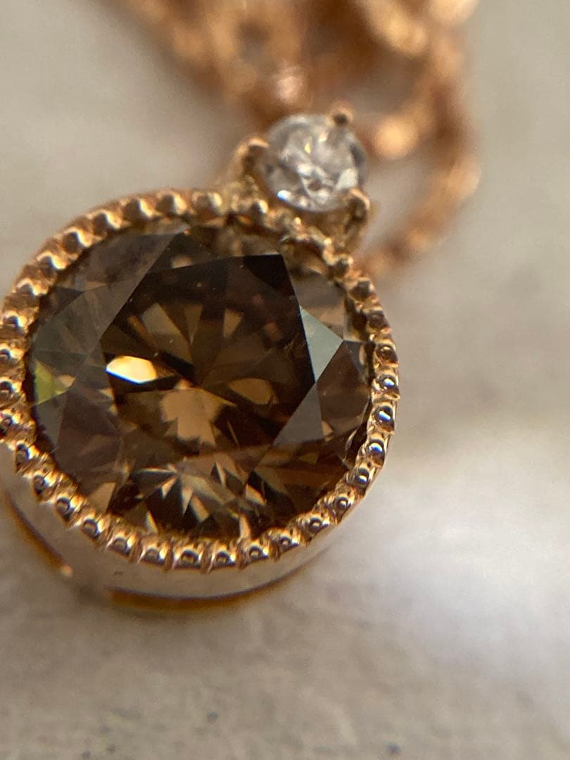 k18 ダイヤモンド　1カラット　ネックレス