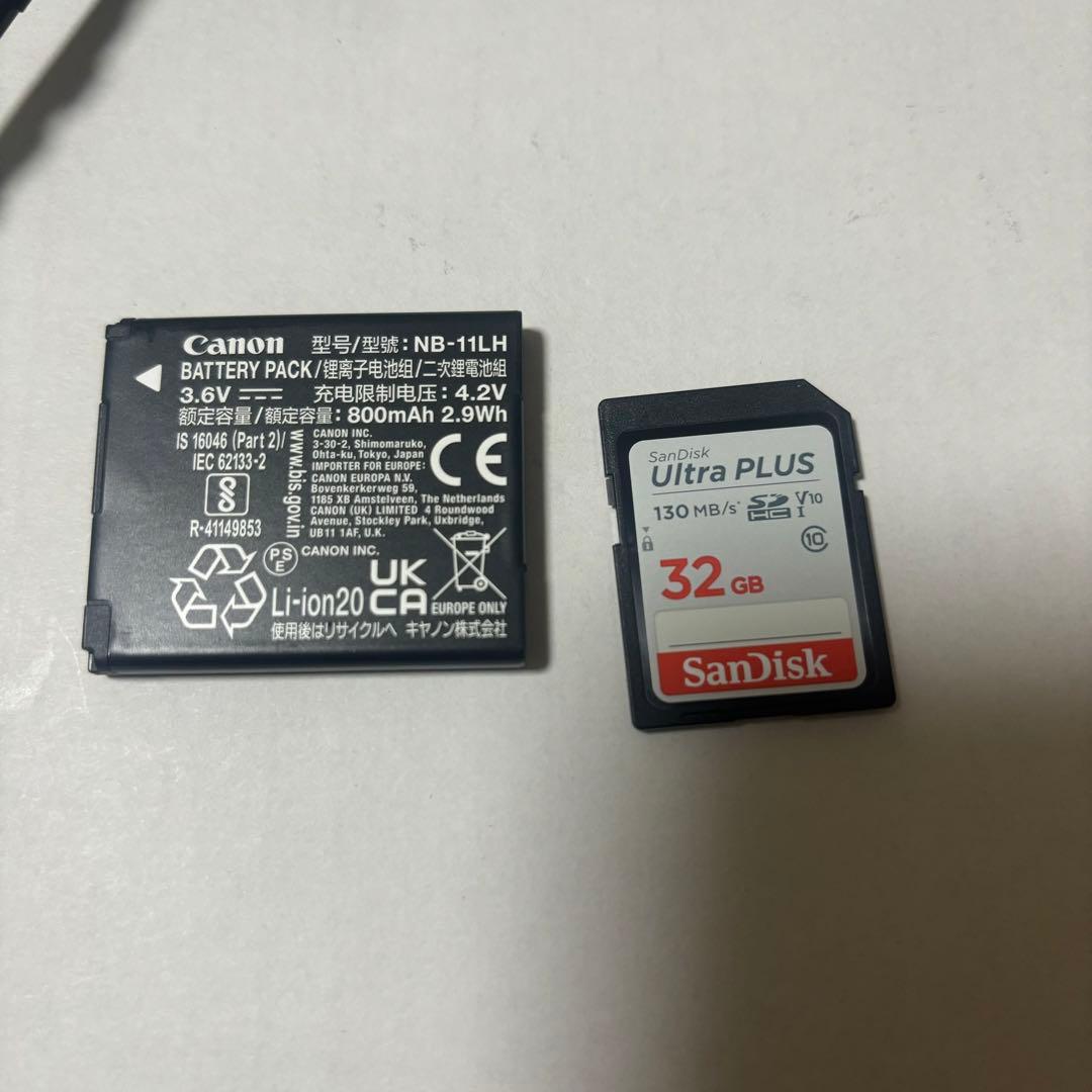 Canon IXY 650 コンパクトデジタルカメラ　SDカード付き