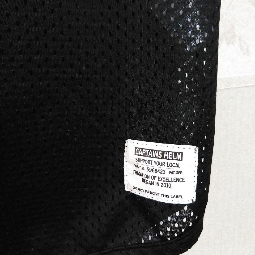 CAPTAINS HELM メッシュ　フットボールtシャツ