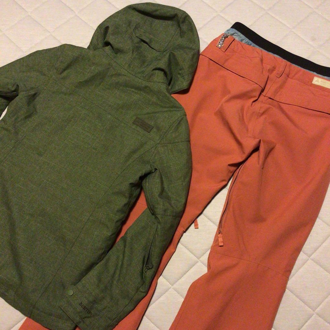 バートン/Burton スキー/スノーボードウェア 上下セット レディース M