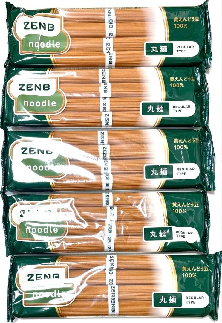 ZENB ヌードル　丸麺タイプ12袋、48食分 ゼンブヌードル