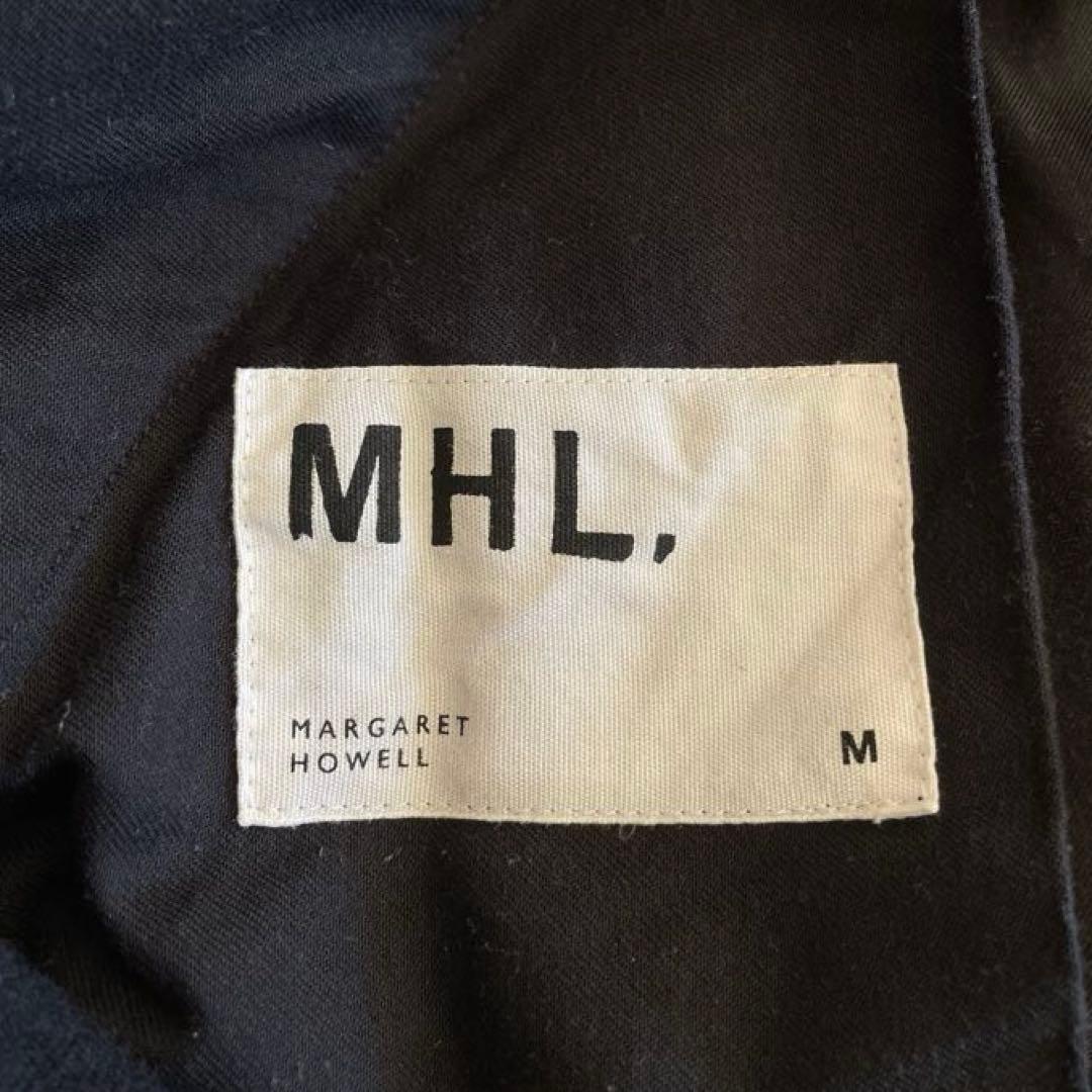 MHL. エムエイチエル マーガレットハウエル ツータックウールワイドパンツ