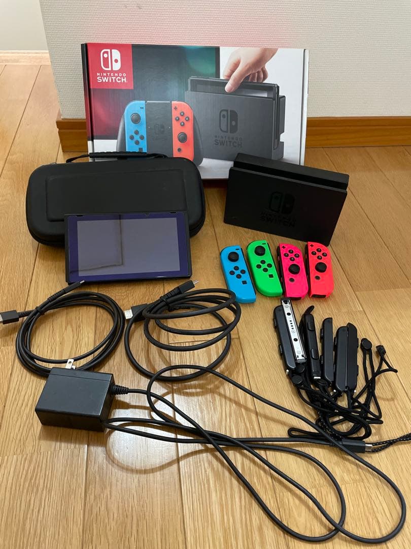 Nintendo Switch 本体 ジョイコン 2セット(動作確認済み)