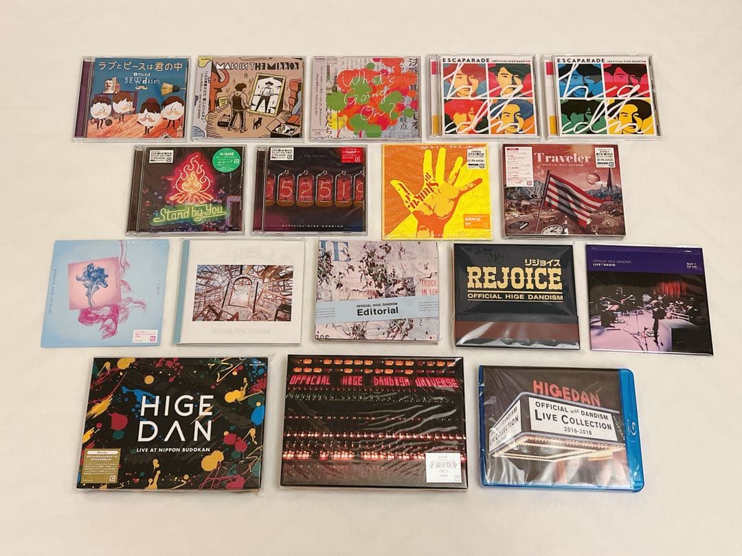 Official髭男dism CD・DVDまとめ売り