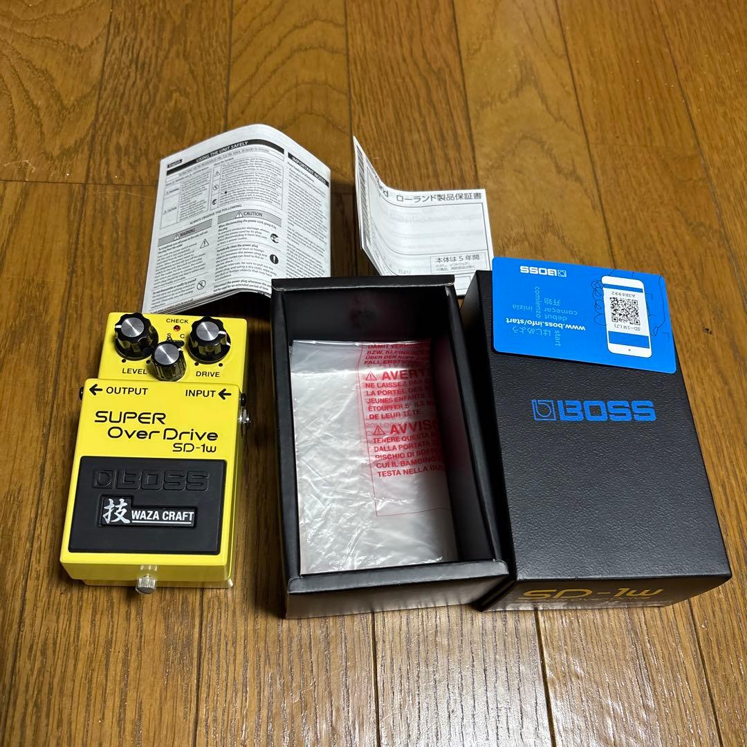 ギター BOSS SD-1w SUPER Over Drive