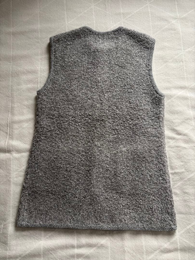 【28600円】試着のみ 今期トゥモローランドMACPHEEムートンロングジレ