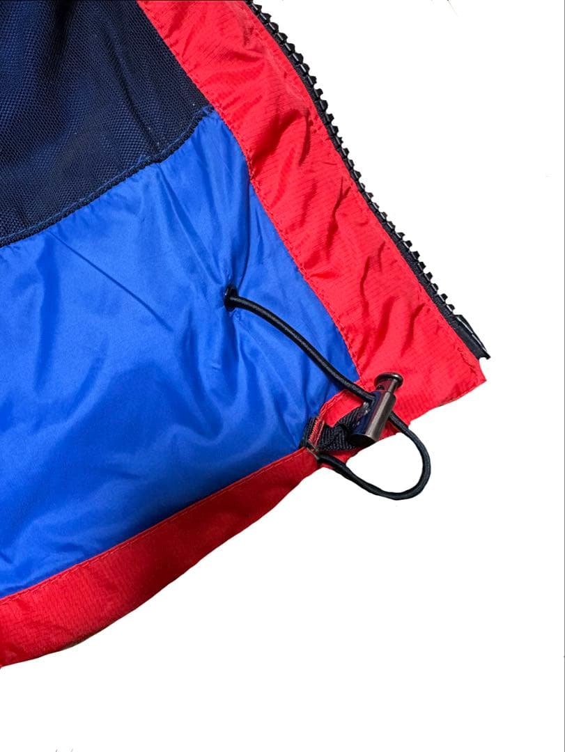 【美品】ラルフローレン ビッグポニーダウンベスト USAパッチ付 フード着脱可