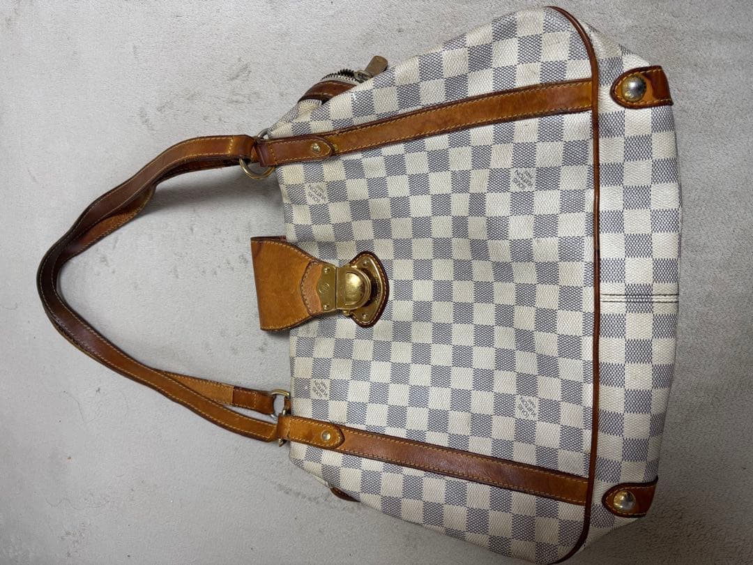 チェック柄トートバッグ