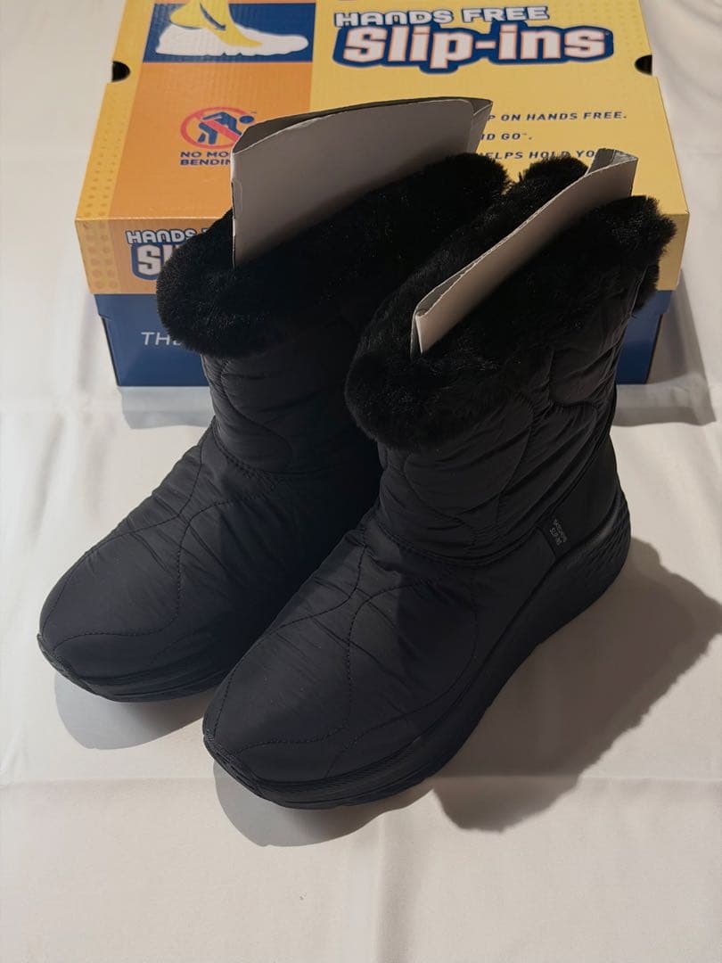 SKECHERS レディース ファーブーツ 24cm 新品未使用 スケッチャーズ