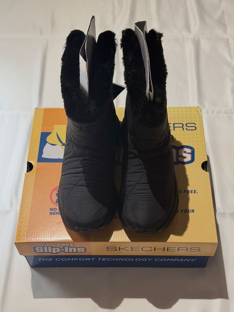 SKECHERS レディース ファーブーツ 24cm 新品未使用 スケッチャーズ