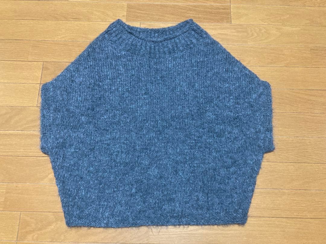 かぐれ　アルパカルーズベスト ダークグレー サイズFree