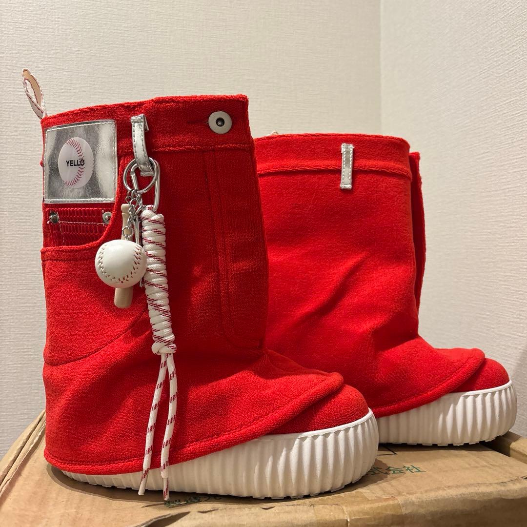 靴 yello BASEBALL CLUB SHORT BOOTS