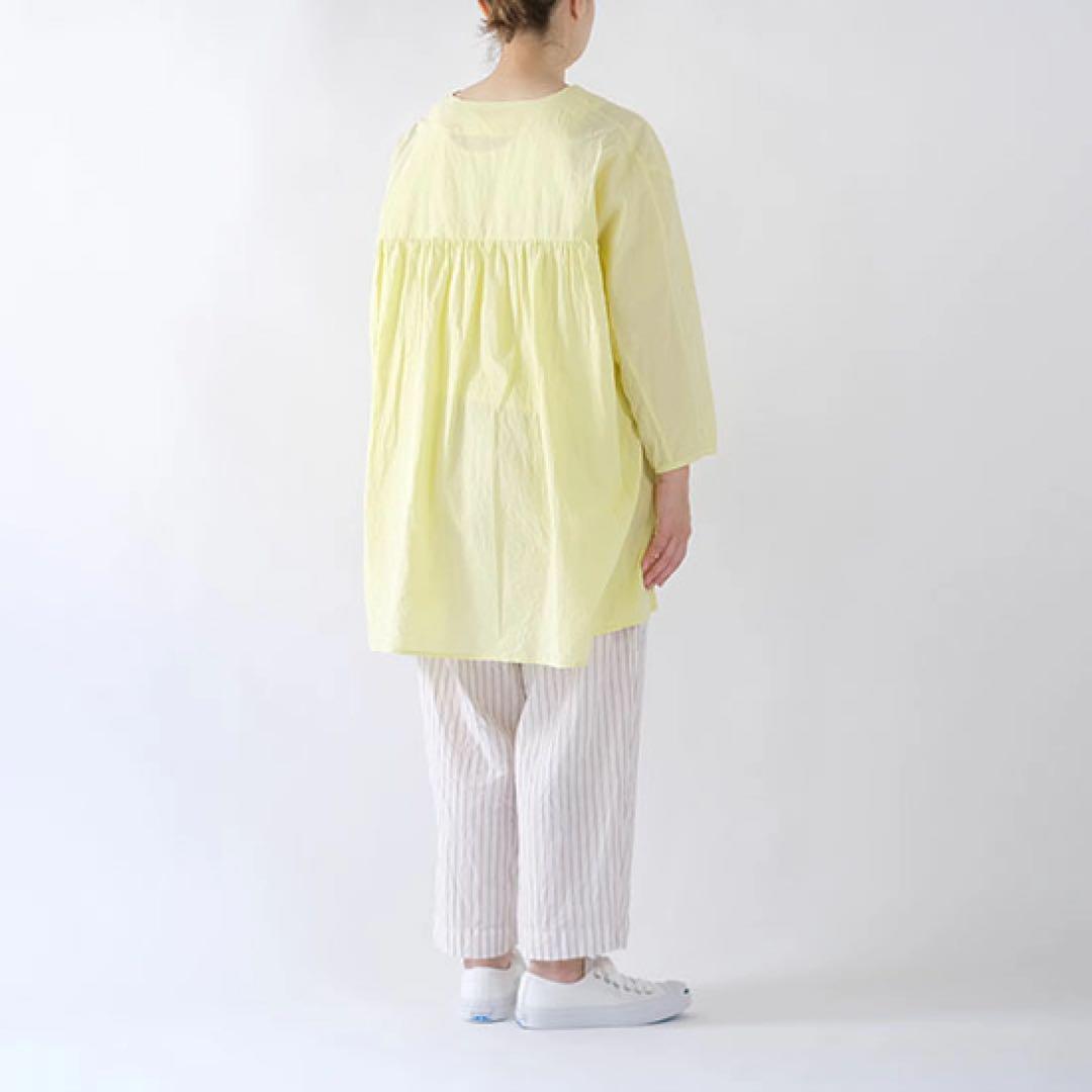 新品タグ付き ヴェリテクール コンフォータブルトップス イエロー