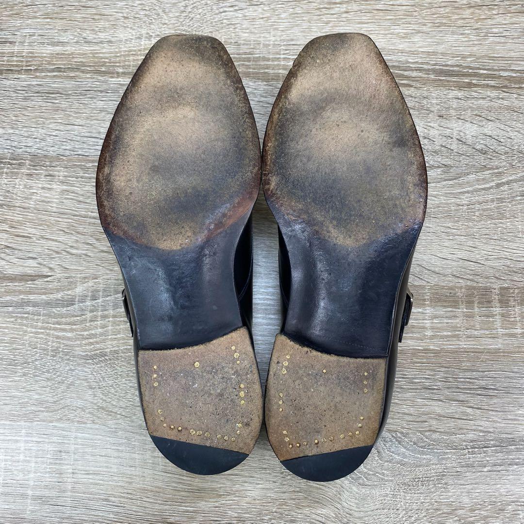 エドワードグリーン　ビジネスシューズ　革靴　レザー　ブラック　7.5