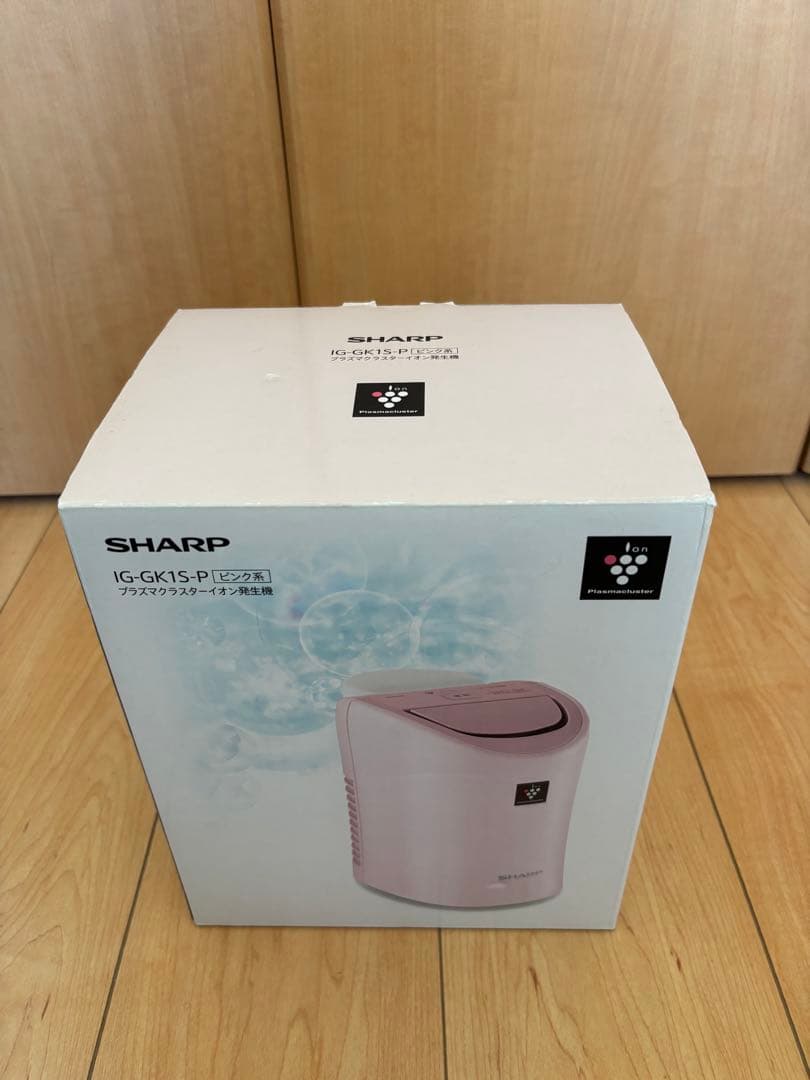 SHARP IG-GK1S-P プラズマクラスターイオン発生機　未使用品