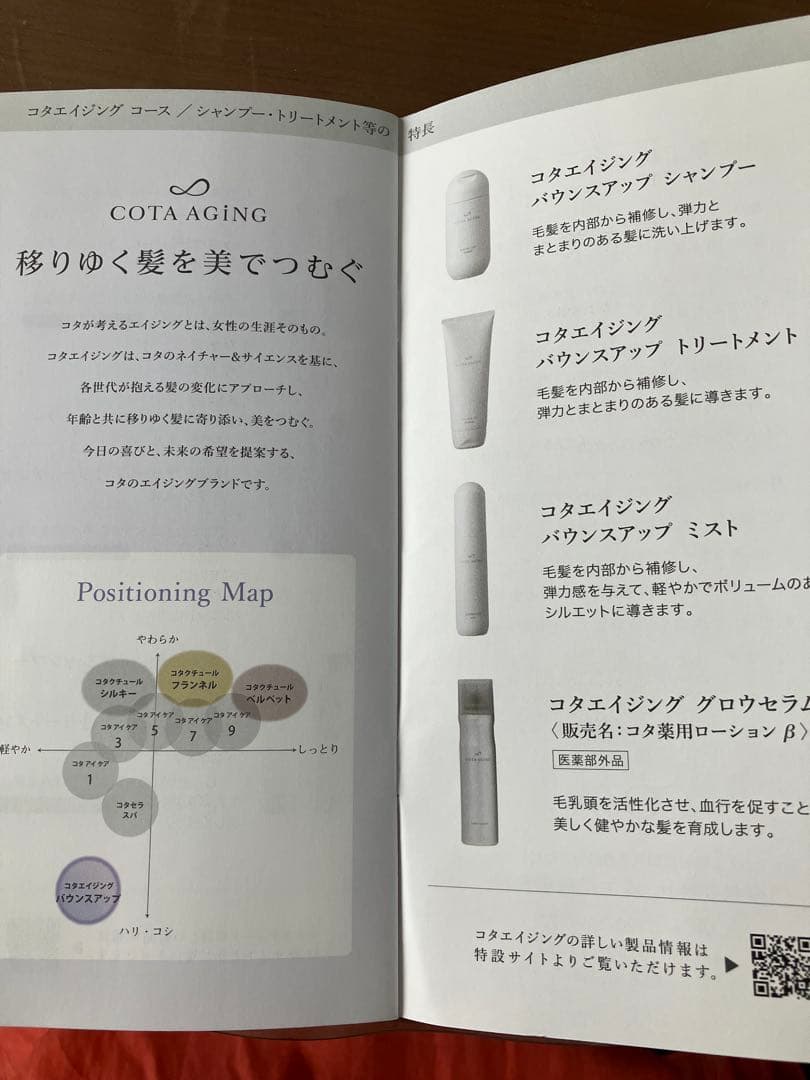 コタ長期保有株主優待9020円相当シャンプートリートメント2セット
