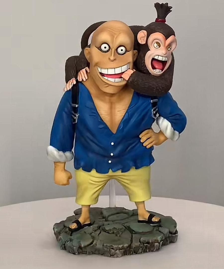 ワンピース  G5 赤髪海賊団 9点 ガレージキット スタチュー フィギュア