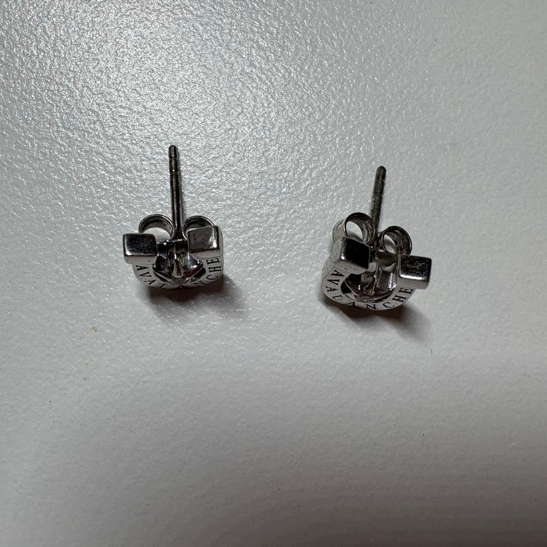 【未使用】AVALANCHE シルバーピアス(ホースシュー、馬蹄)