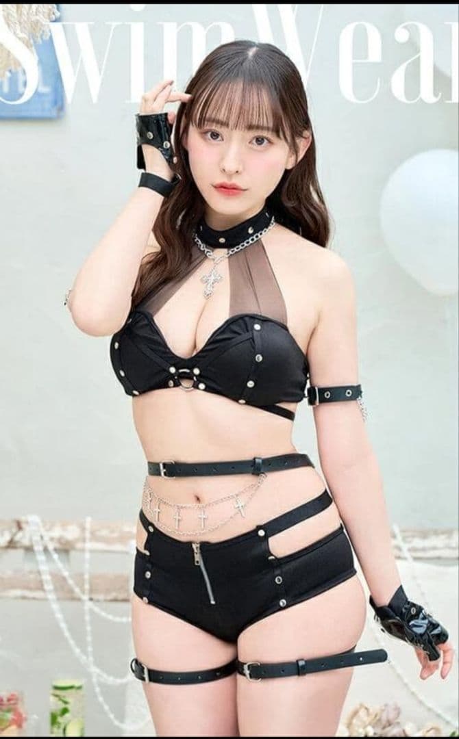 マリームーン ロザリオブラック スナイプビキニ