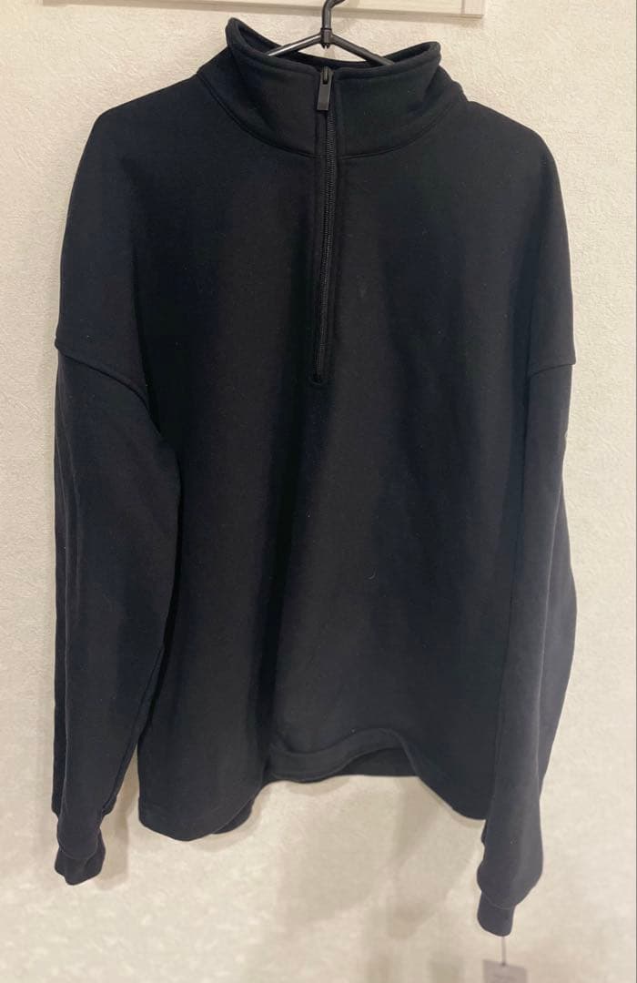 A*e様 Renown Heavy Weight 1/4 Zip Lサイズ　ブラ