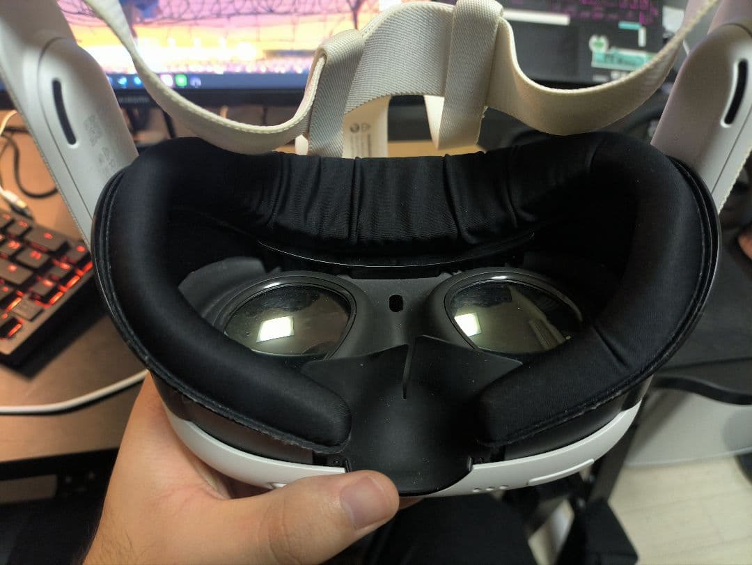  Quest 3（128GB）＋ アジアンフィット フェイスパッド付き