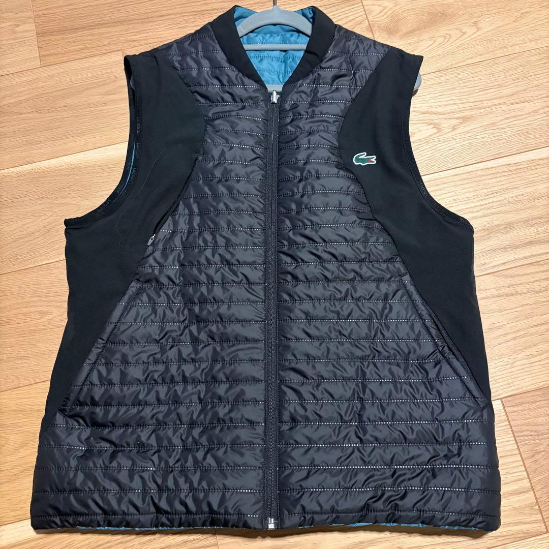 【定価】28600円　LACOSTE ラコステ　リバーシブルパッデッドベスト　L