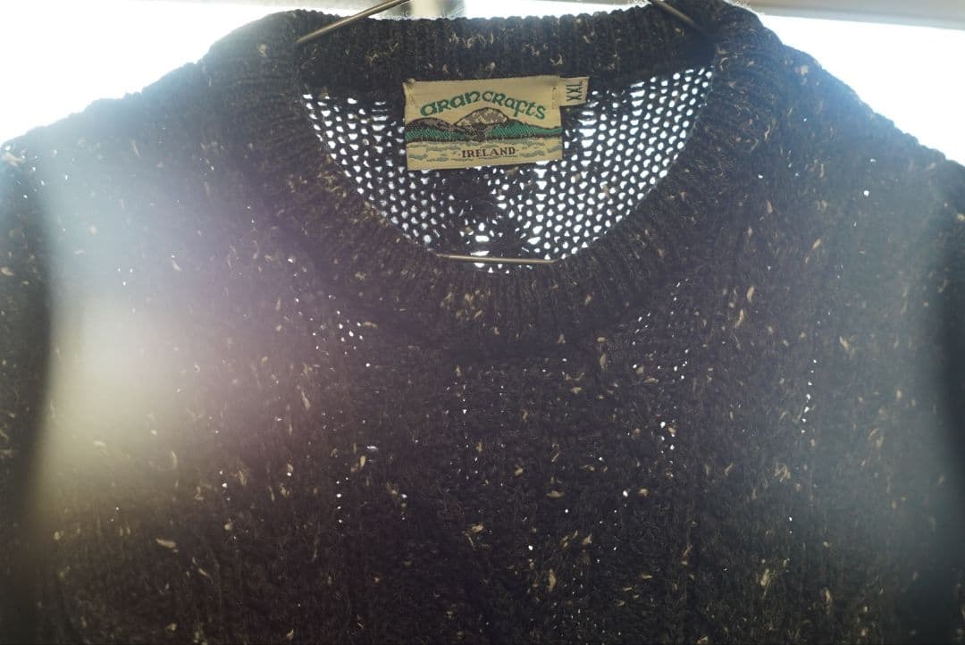 アランニット フィッシャーマンニット アイルランド製