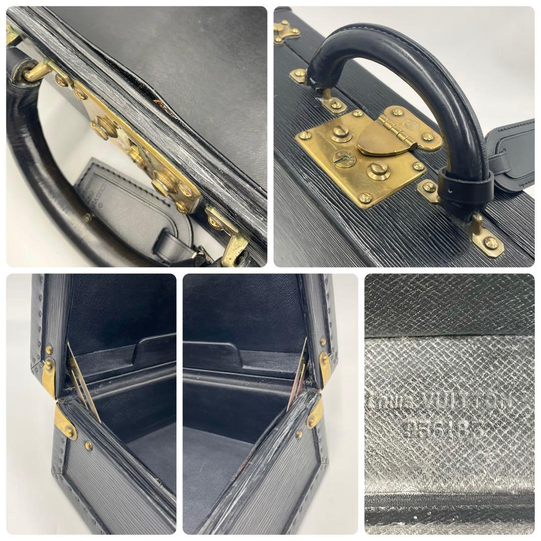 LOUIS VUITTONプレジデント アタッシュケース ノワール ヴィンテージ