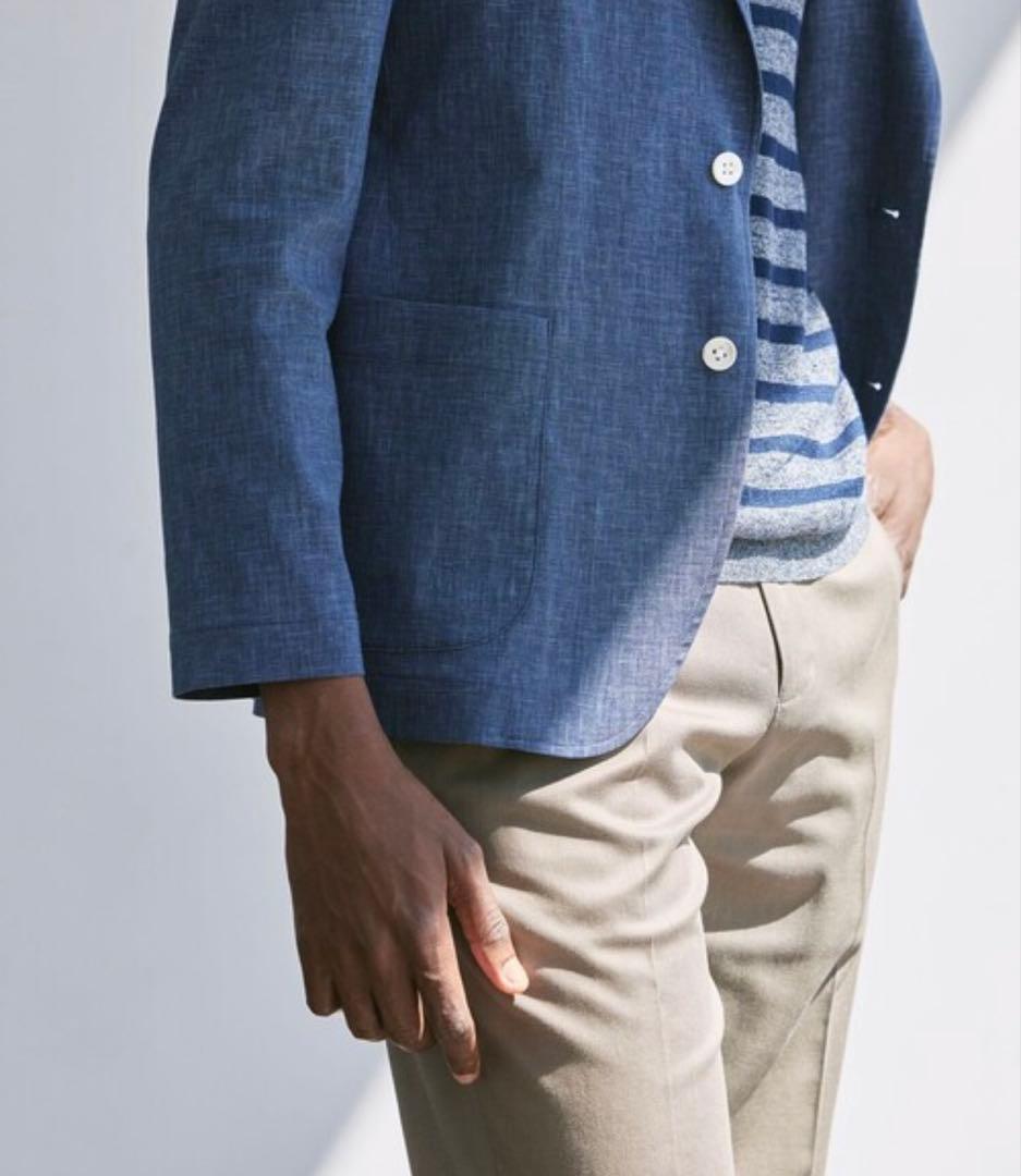 マッキントッシュロンドン テーラードジャケット SOLOTEX リネンジャケット