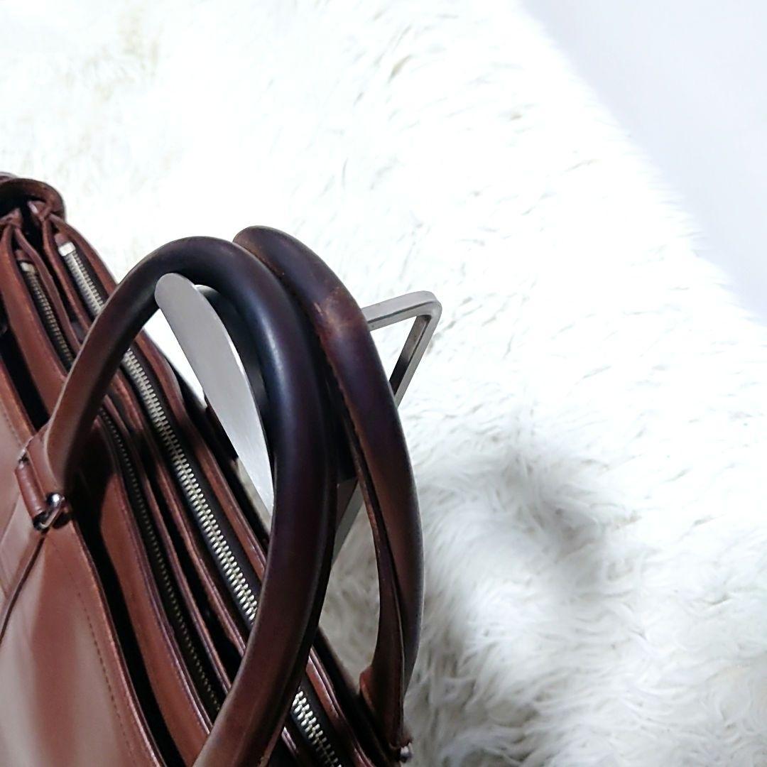 COACH ✨️ オールレザー ビジネスバッグ 2way 3層 ブラウン
