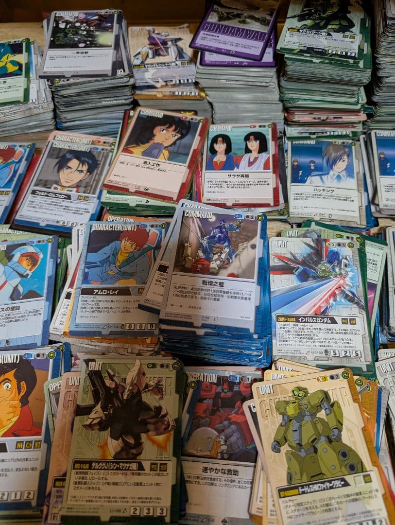 【約3000枚】ガンダムウォー　まとめ売り