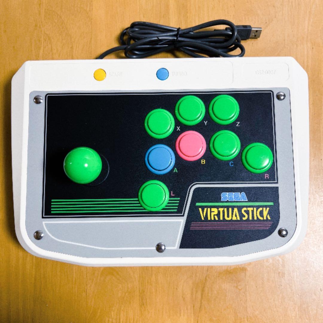 【SEGA】 復刻版バーチャスティック CS2-0007 PC用