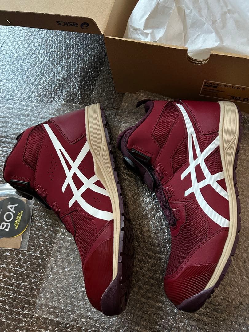 アシックス　安全靴　WINJOB CP214 TS BOA 29cm 新品未使用