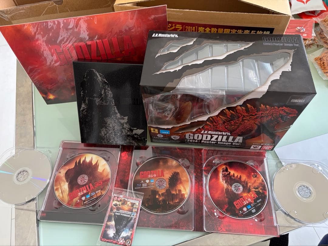 GODZILLA ゴジラ[2014] S.H.MonsterArts セット