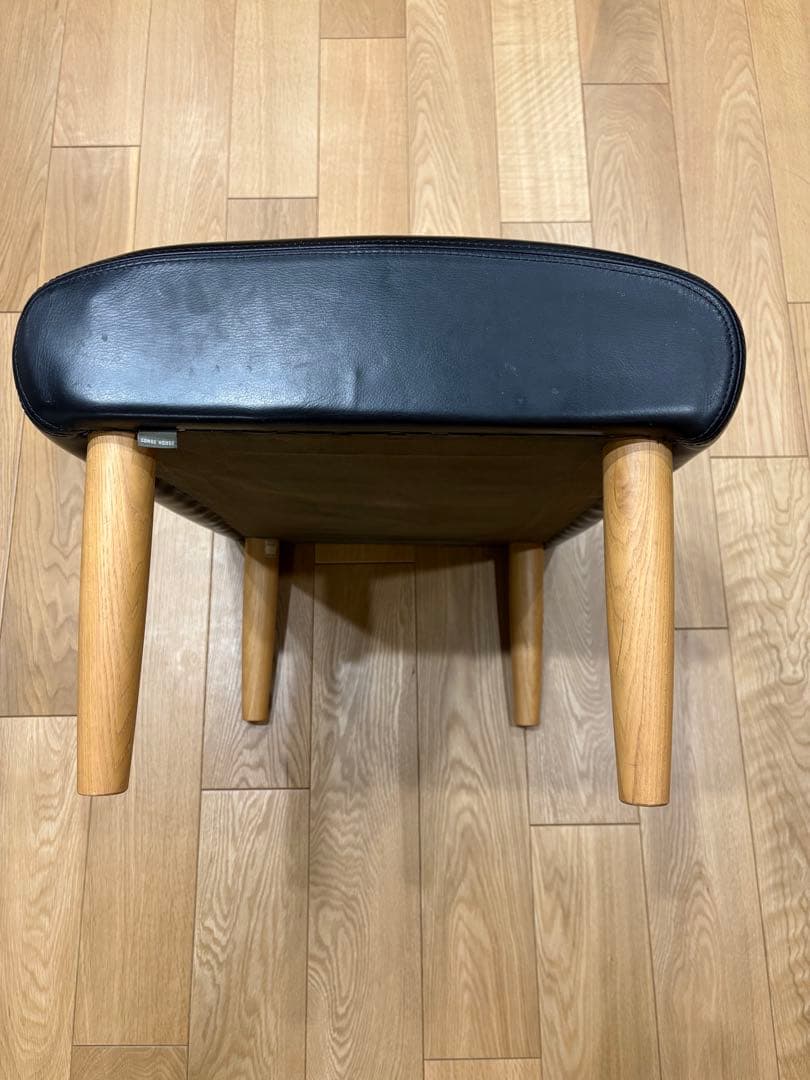 CONDE HOUSE カンディハウス エクリプス オットマン　ブラック　黒