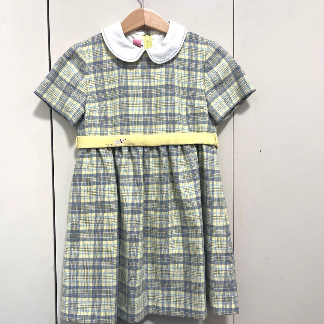 【最終値下げ】　ファミリア　familiar アンサンブル　ワンピース　110㎝